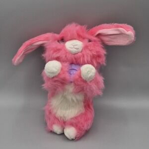 Moose Scruff a Luvs 2024‎ Pink Bunny Rabbit Stuffed Rescue Plush Fluffy 10"